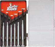 Отвертки прецизионные крестовые и плоские, в коробке набор 6 шт. Top Tools