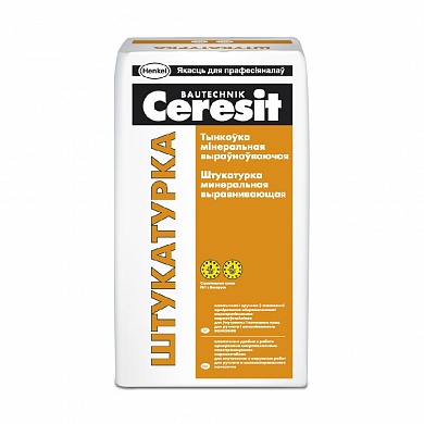 Штукатурка Ceresit цементная 25 кг