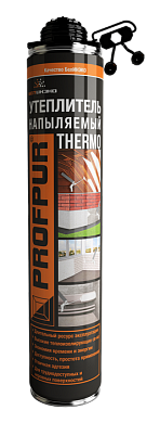 Утеплитель напыляемый PROFPUR THERMO 890мл