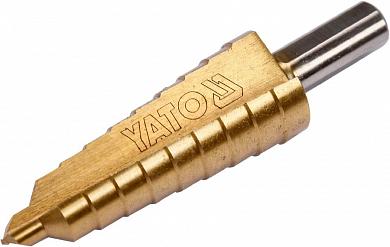 Сверло по металлу ступенчатое 6-22мм Yato