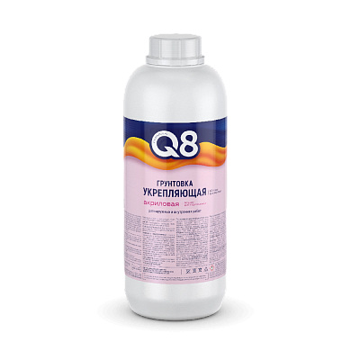 Грунтовка ВД укрепляющая бесцветная Formula Q8 РФ