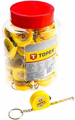 Рулетка-мини (брелок) 1м Topex