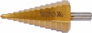 Сверло по металлу ступенчатое 6-38мм Yato