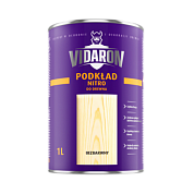 Грунтовка нитро для древесины бесцветная VIDARON