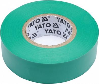 Лента изоляционная зелёная Yato